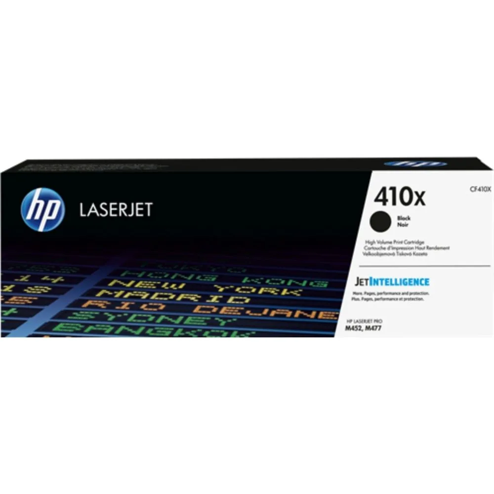 КАСЕТА ЗА HP Color LaserJet Pro M452 series/MFP M477 series - HIGH CAPACITY - /410X/ - Black - PN