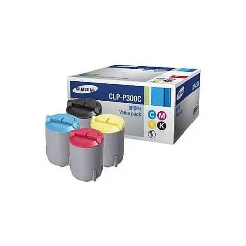 КОМПЛЕКТ 4 КАСЕТИ ЗА SAMSUNG CLP 300/300N/CLX 2160/2160N/3130N/3160FN  - RAINBOW KIT - B/C/M/Y - PN CLP-P300C