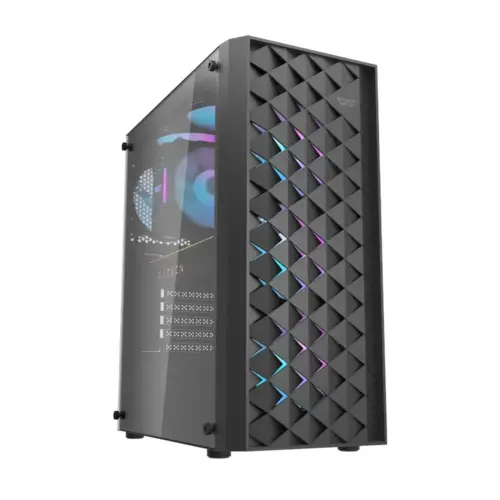 Darkflash кутия Case ATX - DK351 Black - 4 fans included