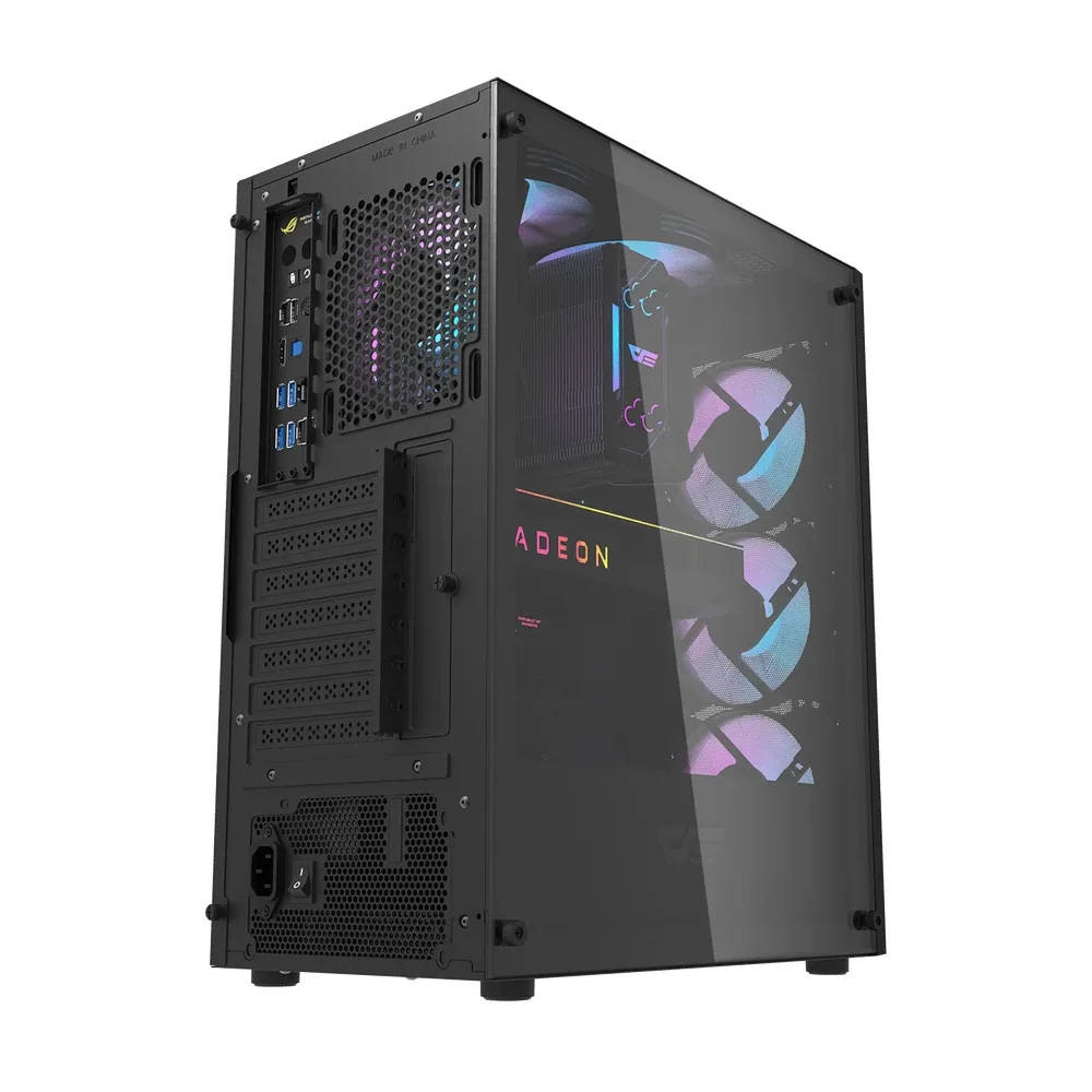 Darkflash кутия Case ATX - DK352 Black - 4 fans included - Image 62