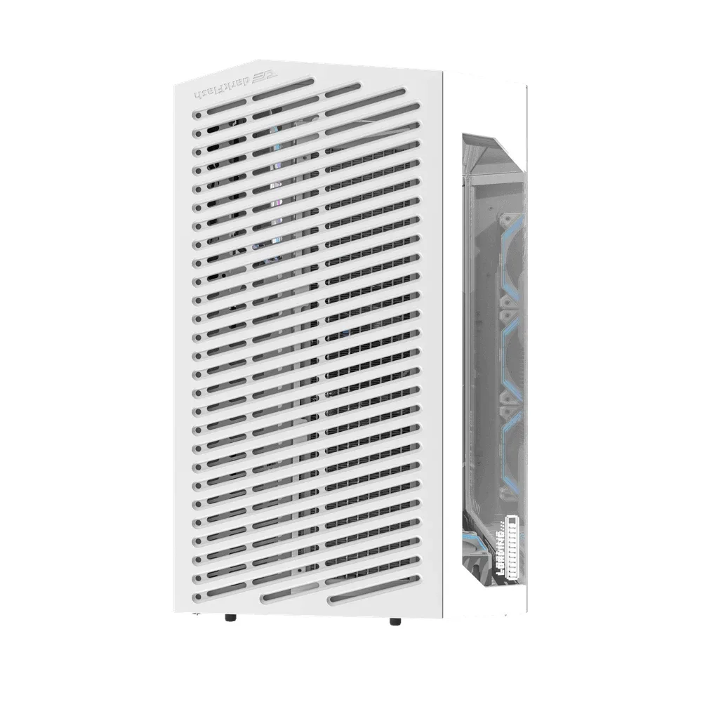 Darkflash кутия Case ATX - DY470 Ice White - 4 x 120 mm Infinity Mirror Fans - Image 160