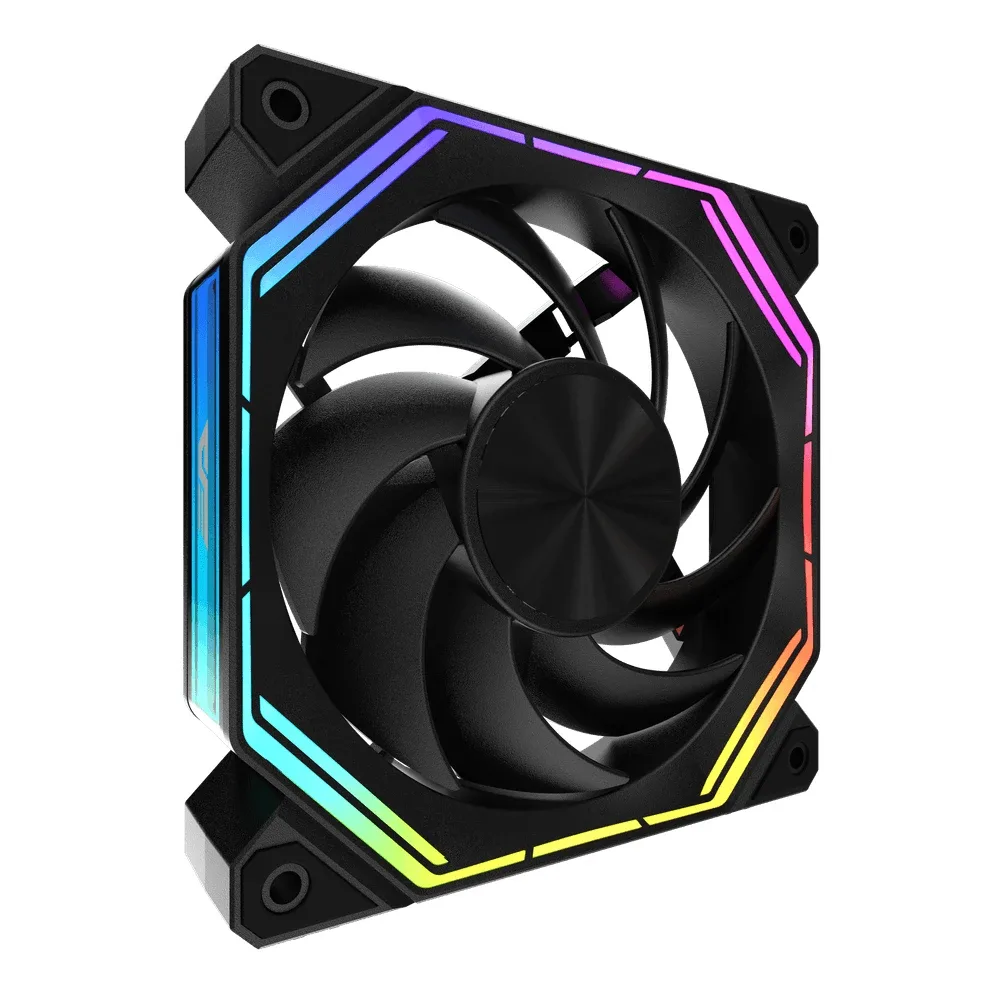 Darkflash Комплект вентилатори Fan Pack 3-in-1 3x120mm - INF34 Black, Daisy-Chain, Addressable RGB - Image 33