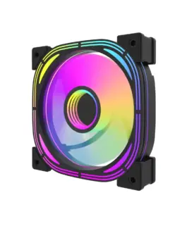 Alternative view of Darkflash вентилатор Fan 120mm Infinity 24R Pro - Infinity Mirror, ARGB, Reverse - Black