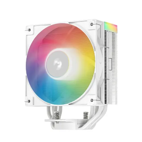 Alternative view of DeepCool охладител CPU Cooler AG400 White - Addressable RGB V2 - LGA1851/AM5