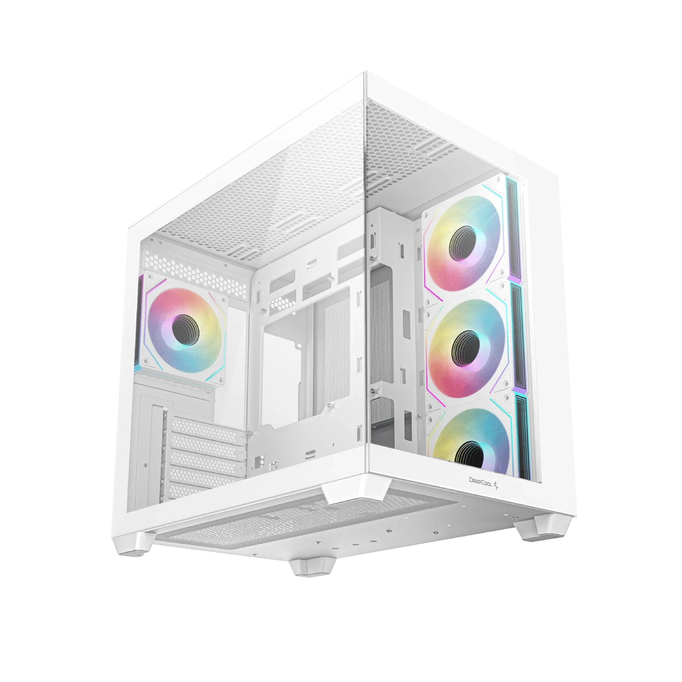 DeepCool кутия Case ATX - CG530 4F White - 4 ARGB Fans - Image 23