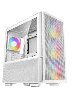 DeepCool кутия Case EATX - CH560 A-RGB White