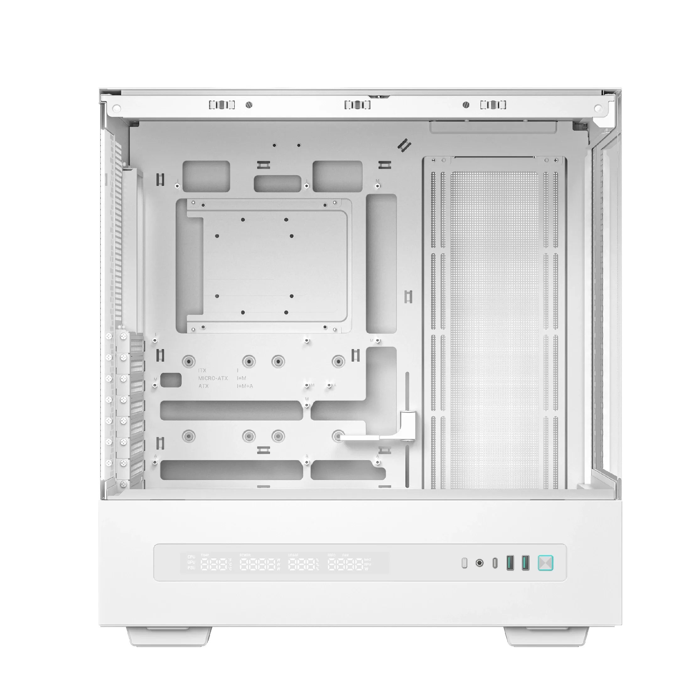 DeepCool кутия Case ATX - CH690 DIGITAL White - Image 24
