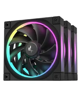 DeepCool Комплект вентилатори Fan Pack 3-in-1 3x120mm - FL12 Black Addressable