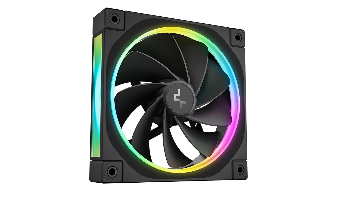 DeepCool Комплект вентилатори Fan Pack 3-in-1 3x120mm - FL12R Black, Reverse, Addressable RGB - Image 180