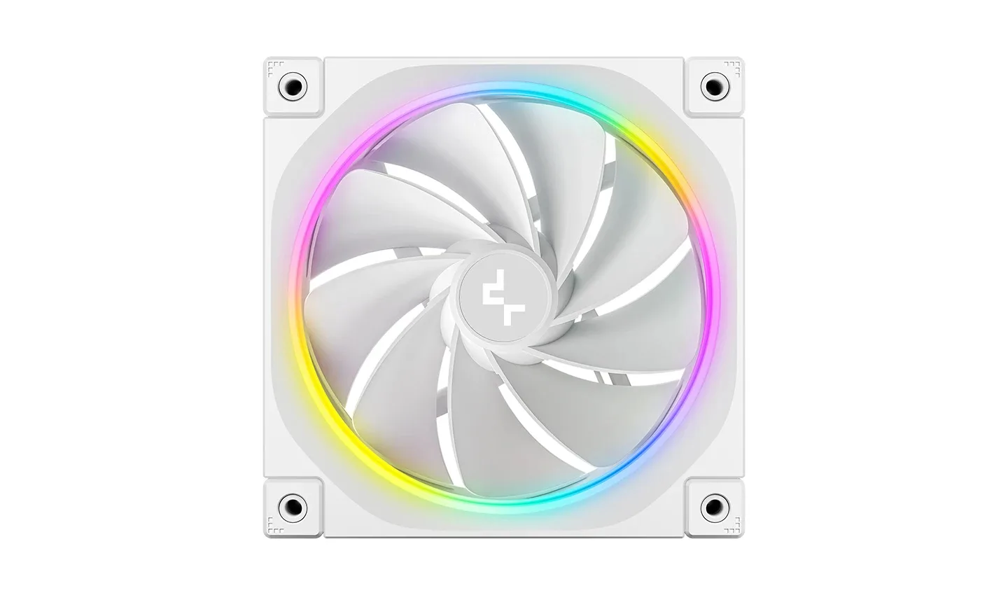 DeepCool Комплект вентилатори Fan Pack 3-in-1 3x120mm - FL12R White, Reverse, Addressable RGB - Image 153