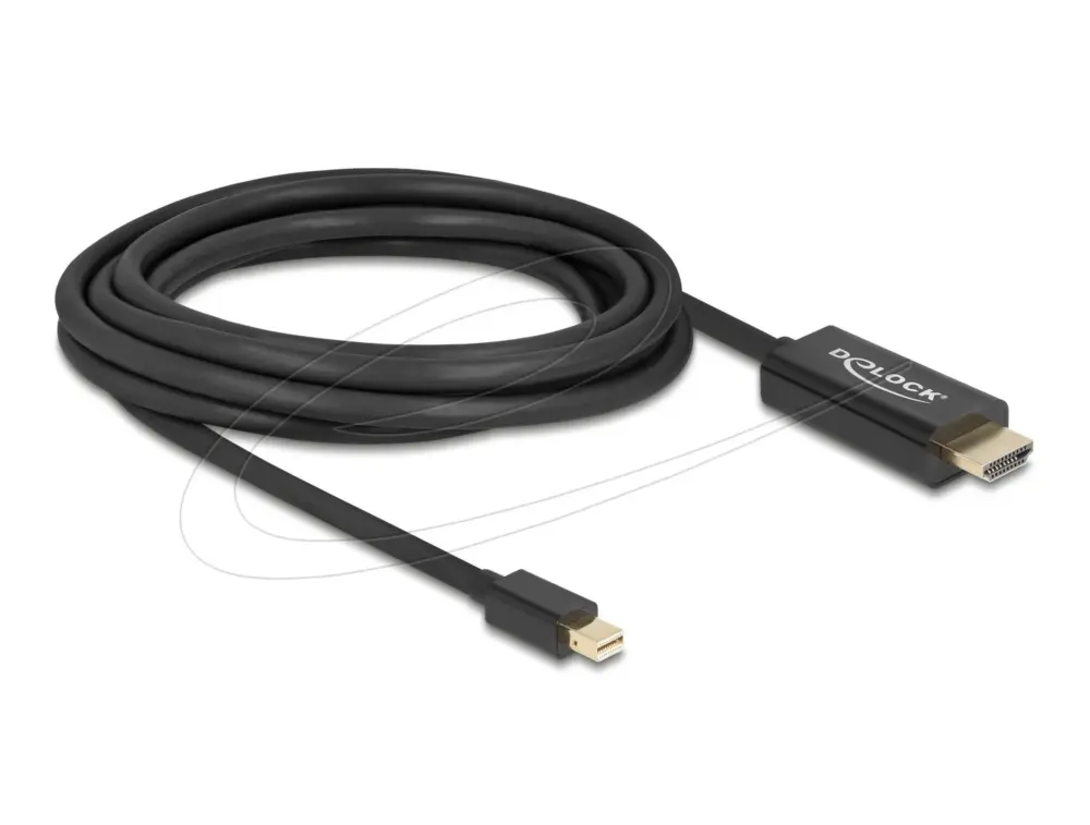 Delock Кабел пасивен mini DisplayPort 1.1 към HDMI 1 m