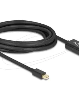 Delock Кабел пасивен mini DisplayPort 1.1 към HDMI 1 m