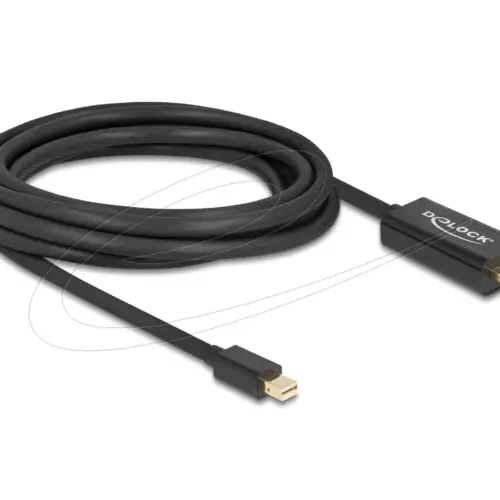 Delock Кабел пасивен mini DisplayPort 1.1 към HDMI 1 m