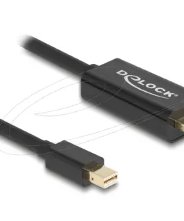 Alternative view of Delock Кабел пасивен mini DisplayPort 1.1 към HDMI, 1 m