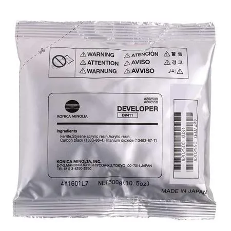 ДЕВЕЛОПЕР ЗА KONICA MINOLTA BIZHUB 36/42/363/423/223/283 - DV411 (DV-411) - PN А202550 /