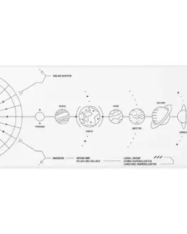 Геймърски пад Dark Project - Terra Nova White XL