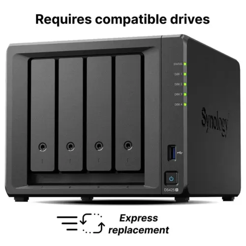Мрежов сторидж NAS Synology DS425+4-bay за  3.5