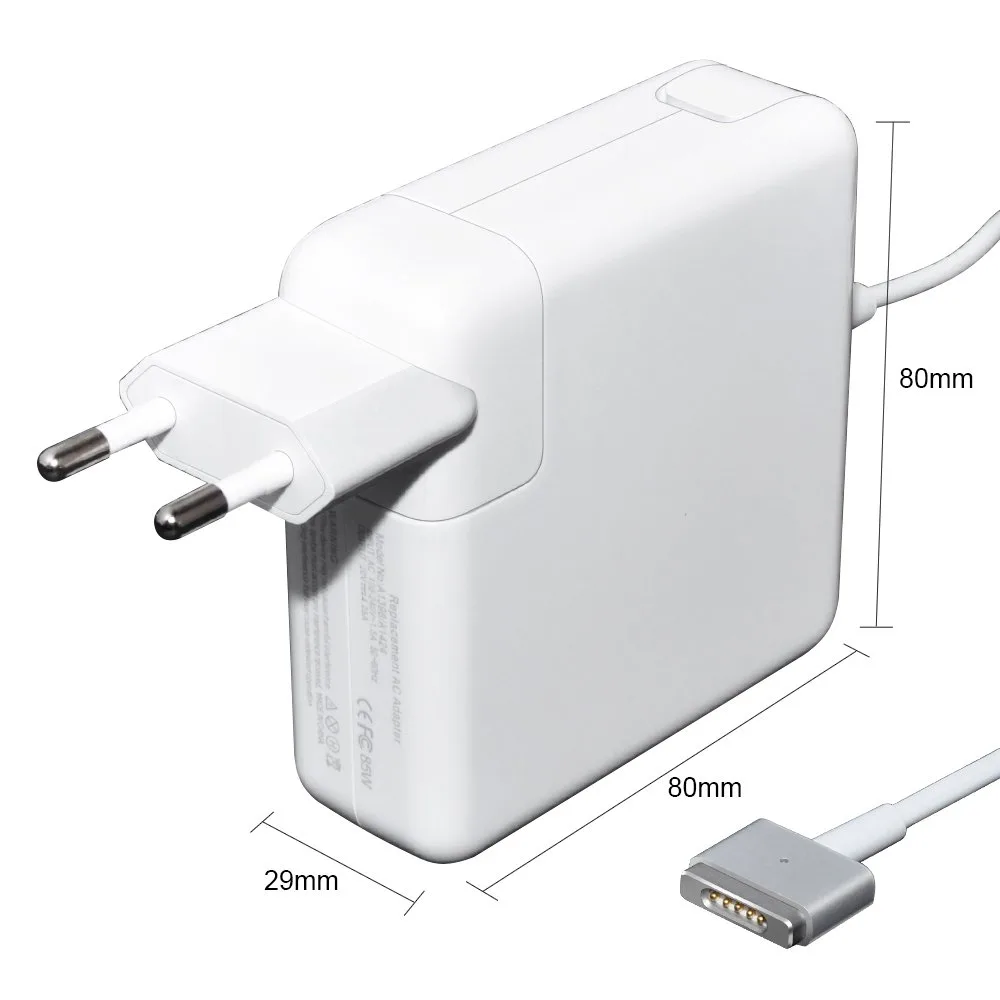 Makki зарядно за лаптоп заместител Laptop Adapter Apple - 20V 4.25A 85W T tip G2 MagSafe2 - MAKKI-NA-AP-35 - Image 178