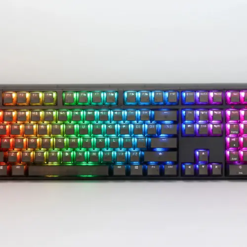 Ducky професионална геймърска механична клавиатура Professional Gaming Mechanical Keyboard One 3 Aura Black - Cherry MX RGB Brown Switches