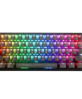 Ducky професионална геймърска механична клавиатура Professional Gaming Mechanical Keyboard One 3 Mini Aura Black - Cherry MX RGB Brown