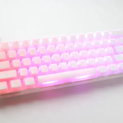 Alternative view of Ducky професионална геймърска механична клавиатура Professional Gaming Mechanical Keyboard One 3 Mini Aura White -  Cherry MX RGB Brown [Tactile]