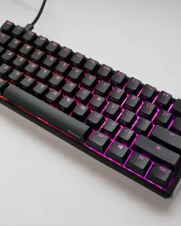 Alternative view of Ducky професионална геймърска механична клавиатура Professional Gaming Mechanical Keyboard One 3 Mini Classic - Cherry MX RGB Brown Switches [Tactile]