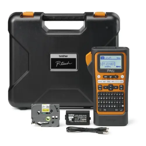 ПРОФЕСИОНАЛЕН ЕТИКЕТЕН БАРКОД ПРИНТЕР BROTHER PT-E310BTVP