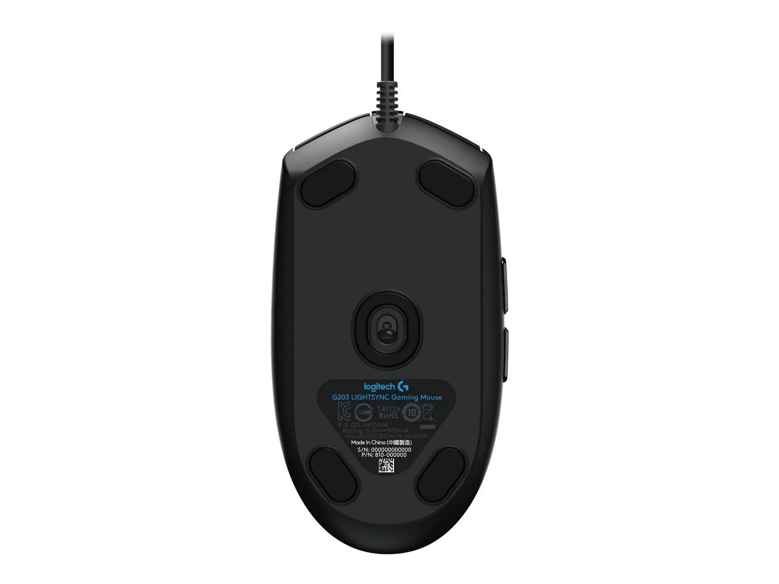 ГЕЙМЪРСКА МИШКА LOGITECH G203 Lightsync USB - Жична - Black - PN 910-005796 - Image 275