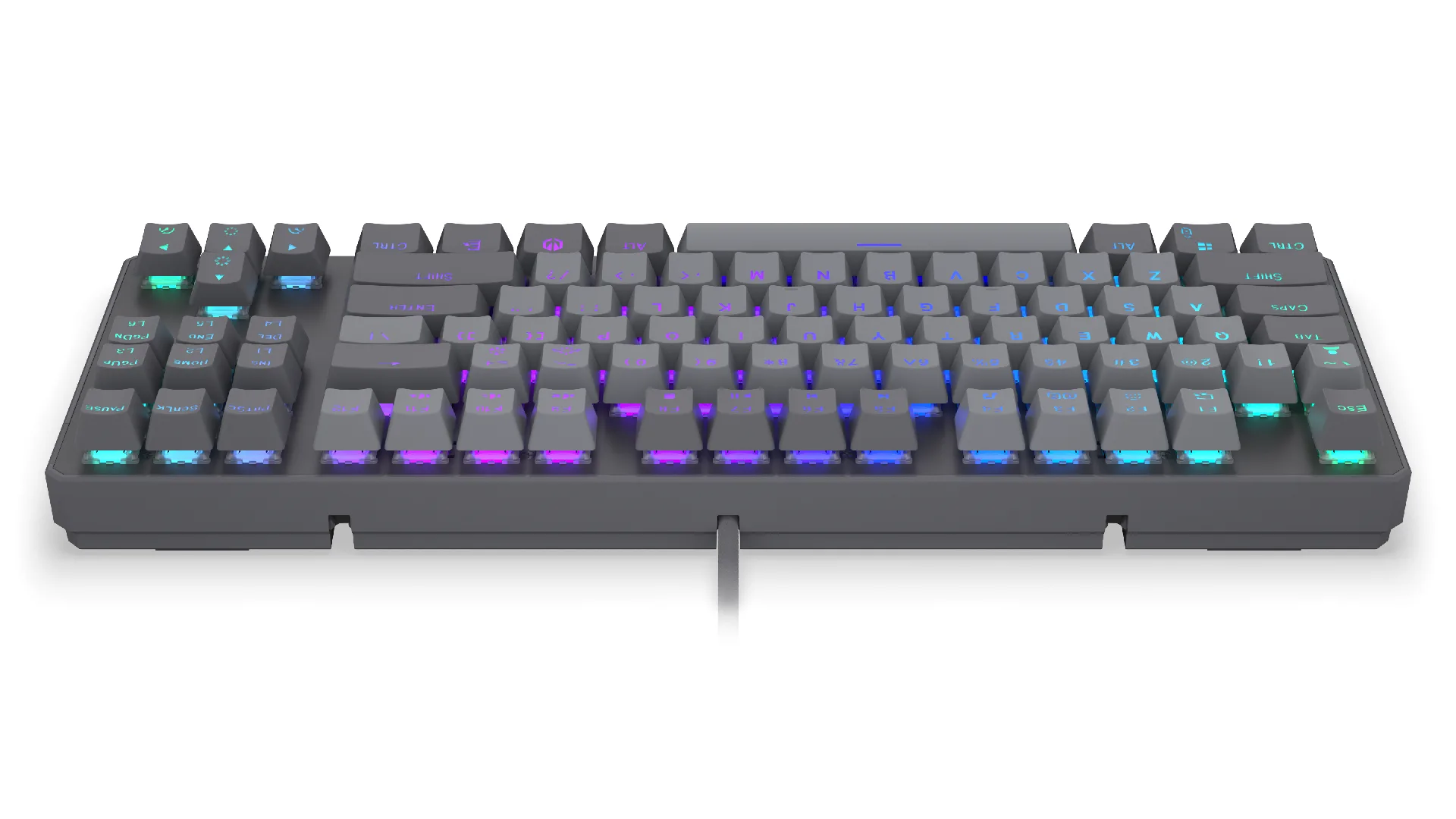 Endorfy механична клавиатура Thock V2 TKL, PBT, Endorfy Red switch, US Layout - Image 4