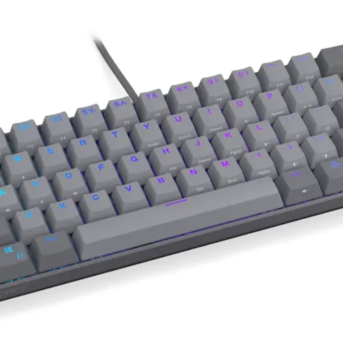 Alternative view of Endorfy механична клавиатура Thock V2 Compact, PBT, Endorfy Red switch, US Layout