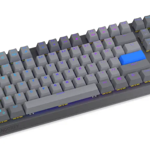 Alternative view of Endorfy механична клавиатура Thock Wireless V2 TKL, PBT, Endorfy Yellow switch, US Layout