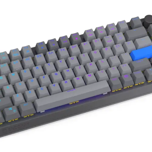 Alternative view of Endorfy механична клавиатура Thock Wireless V2 75%, PBT, Endorfy Yellow switch, US Layout