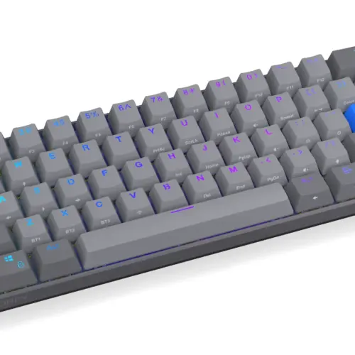 Alternative view of Endorfy механична клавиатура Thock Wireless V2 Compact, PBT, Endorfy Yellow, US Layout