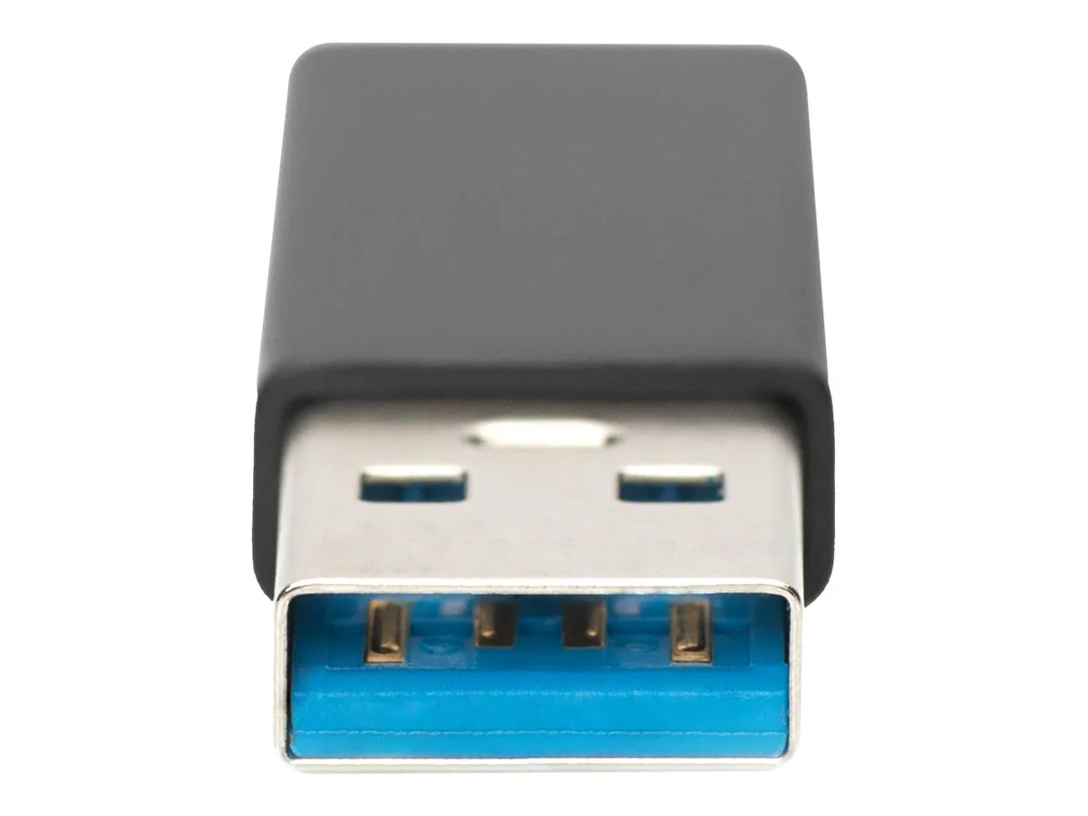 АДАПТЕР DIGITUS - USB-A to USB-C - Black - PN AK-300524-000-S - Image 188