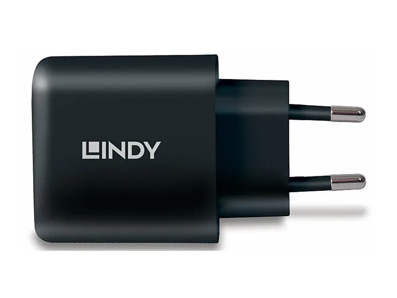 Захранващ адаптер LINDY - USB-C - Black - PN 73426