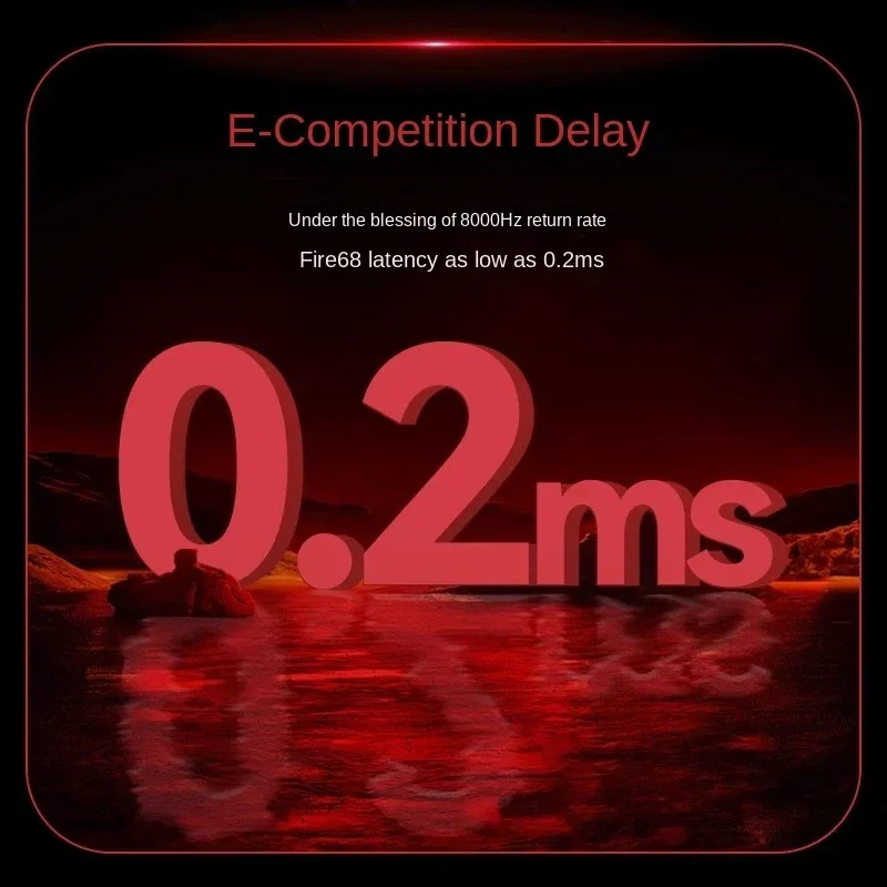 Madlions професионална геймърска механична клавиатура Professional Gaming Mechanical Keyboard FIRE 68 ULTRA - 8K, Gateron Magnetic Jade Switches - White Counto - Image 136