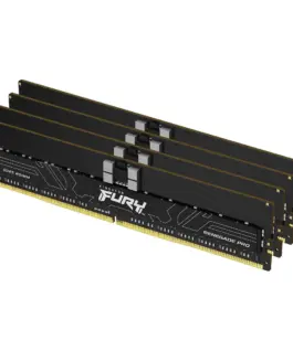 Kingston FURY Renegade Pro 128GB(4x32GB) DDR5 6400MHz CL32 RDIMM - KF564R32RBE2K4-128