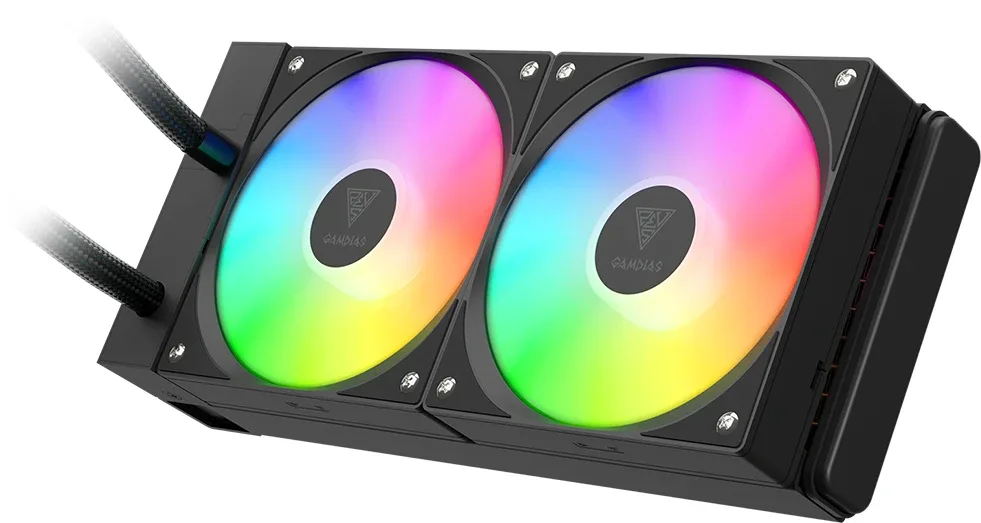 Gamdias водно охлаждане Water Cooling Chione E4-240 - LCD Screen, A-RGB - Image 137