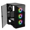 Gamdias кутия Case ATX - TALOS E2 Elite - aRGB Tempered Glass