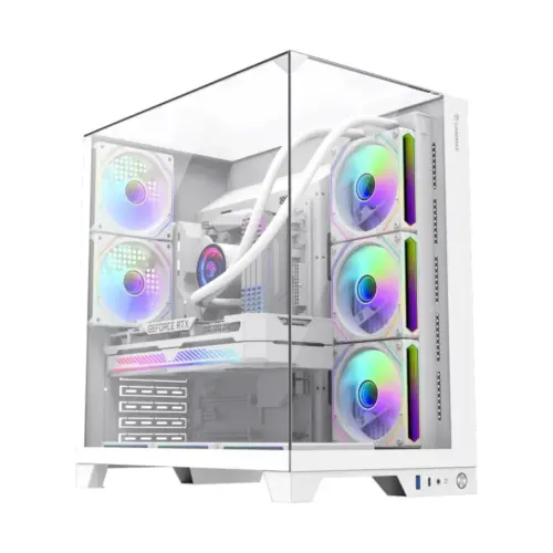 Gamemax кутия Case ATX - Infinity Plus White