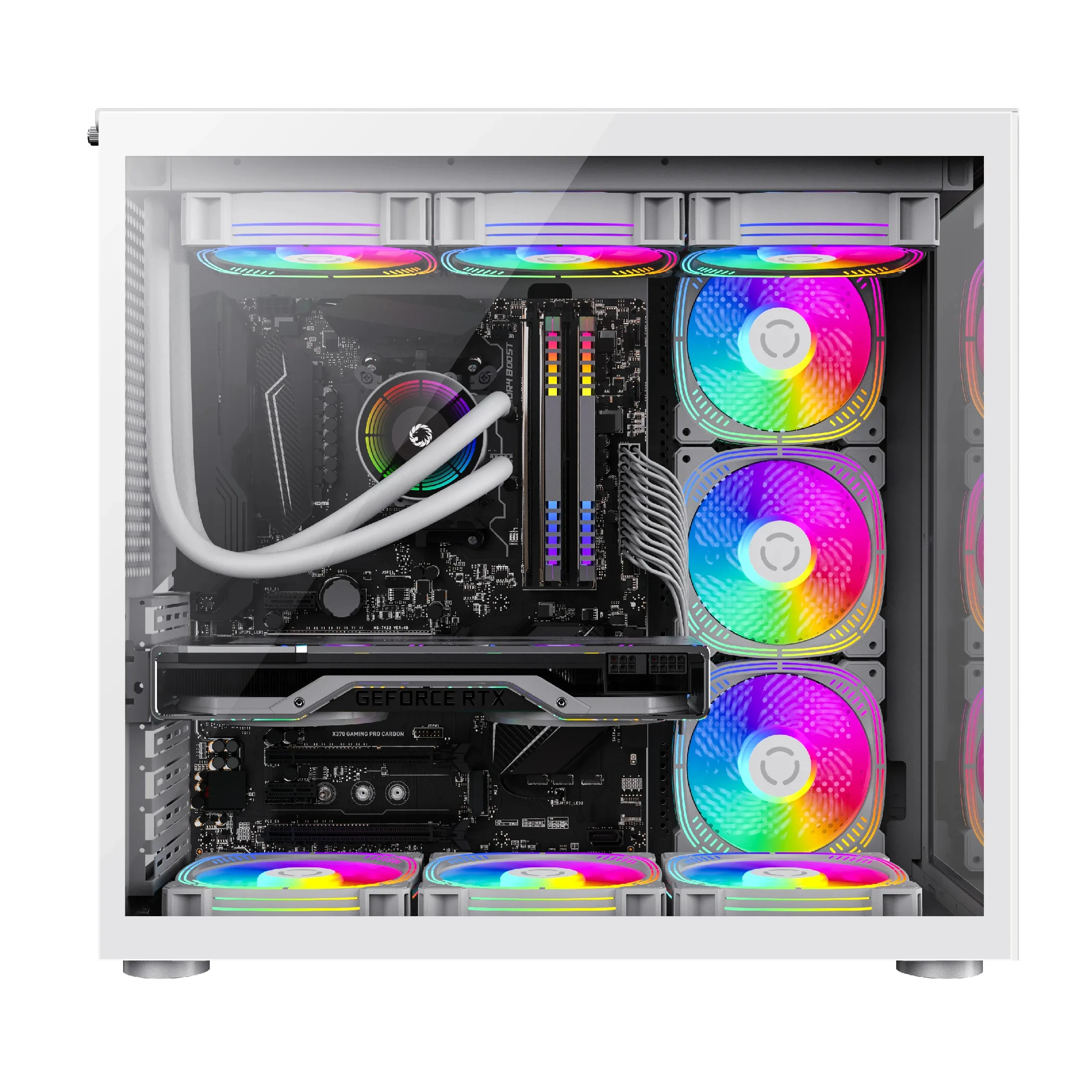 Gamemax кутия Case ATX - Infinity White - Image 189