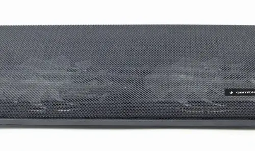 Alternative view of Gembird Охладител за лаптоп Notebook Cooler NBS-2F15-05 15.6"- black