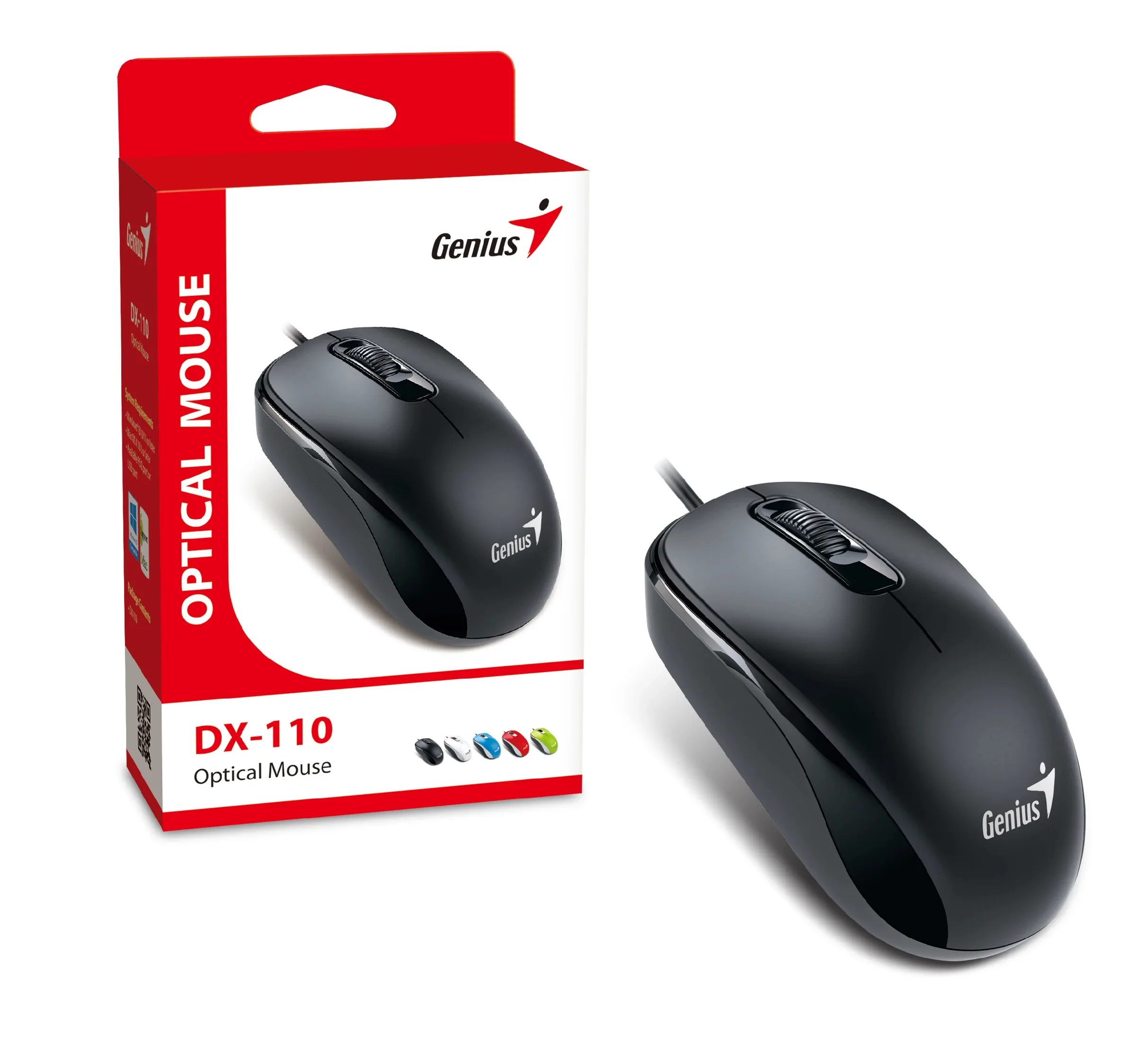 Genius Мишка Mouse DX-110 Black - USB - Image 86