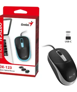 Genius мишка Mouse DX-123 Grey - USB-C