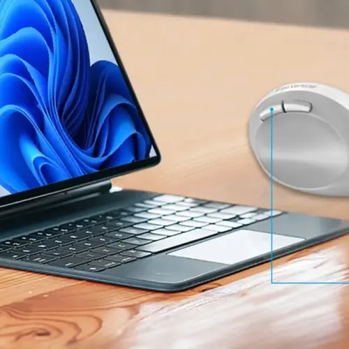 Genius вертикална безжична мишка Vertical Mouse wireless Ergo 8350S – Silent