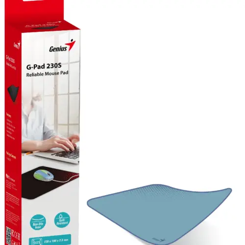 Genius подложка за мишка Mouse pad G-Pad 230S – Blue Grey