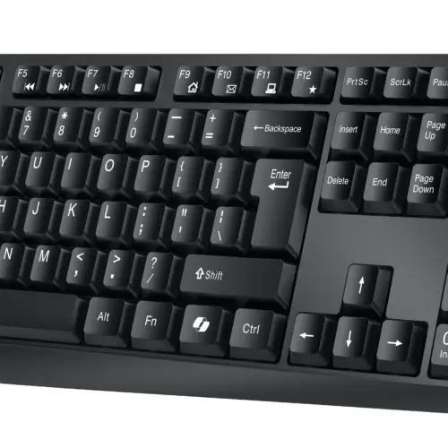 Genius клавиатура кирилизирана Smart Keyboard KB-117 Black - AI BG Layout
