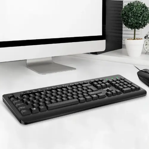Genius клавиатура и мишка Keyboard and Mouse – KM-160 Black – AI
