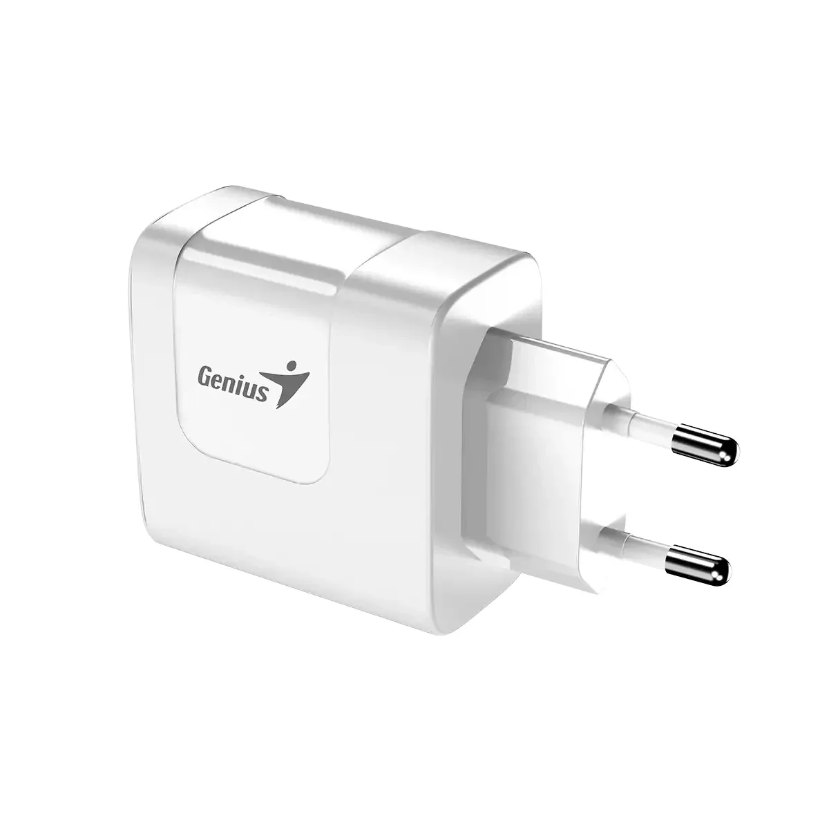 Genius Универсално зарядно за стена Charger Wall GaN - USB Type-C/A 65W White - PD-65AC - Image 26