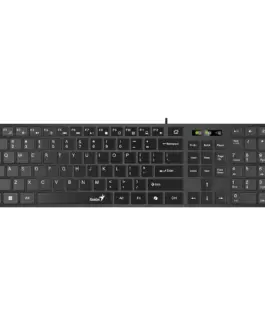 Genius клавиатура Slim Keyboard SlimStar 126 Black - Copilot Low profile Chocolate